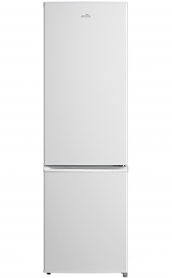 Frigorífico combi Artica AFFC18055EW, 180 x 54.5 x 62,5 cm, No Frost, clase E, 212 kWh año, 40dB, 267 litros, MultiAirFlow, blanco